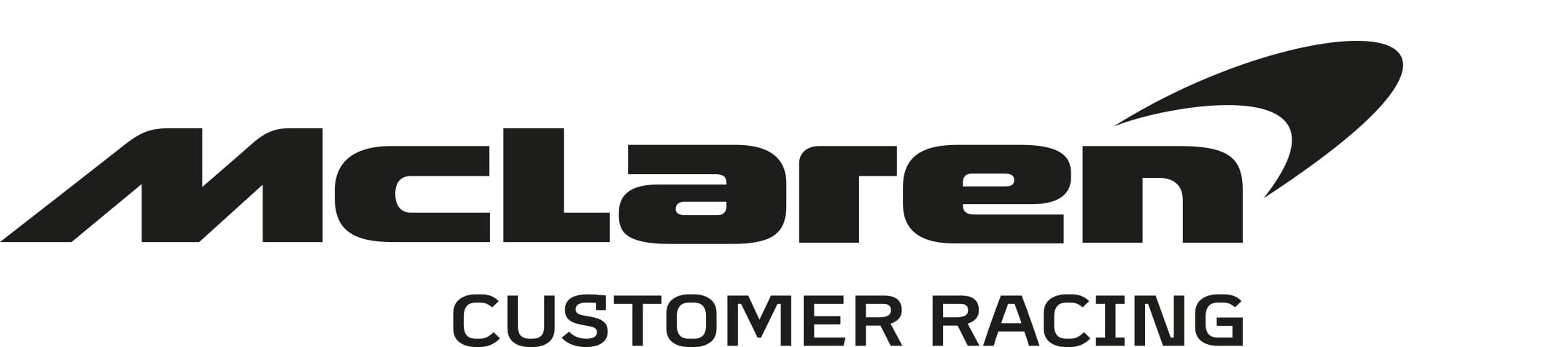 mclaren customer racing logo blk