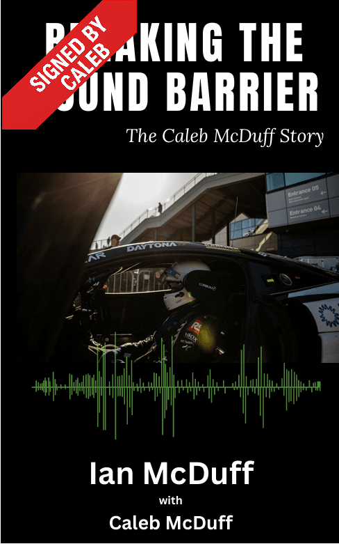 breaking the sound barrier (signed by caleb mcduff) (pre order)